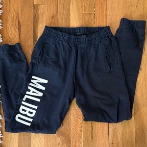 Brandy Melville Navy Track Pants